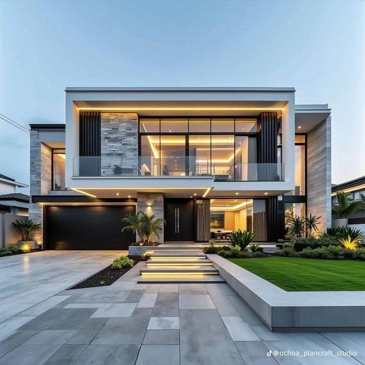 Modern residential electrical installation project